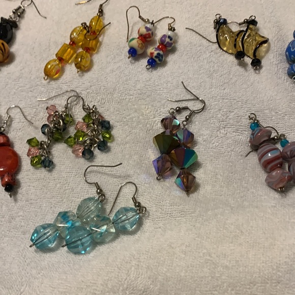13 Pair Earrings Lot - Picture 4 of 4